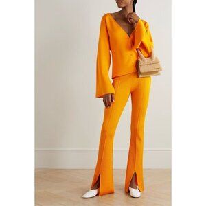 Nanushka Lette Lounge Pants Orange Womens Size XS